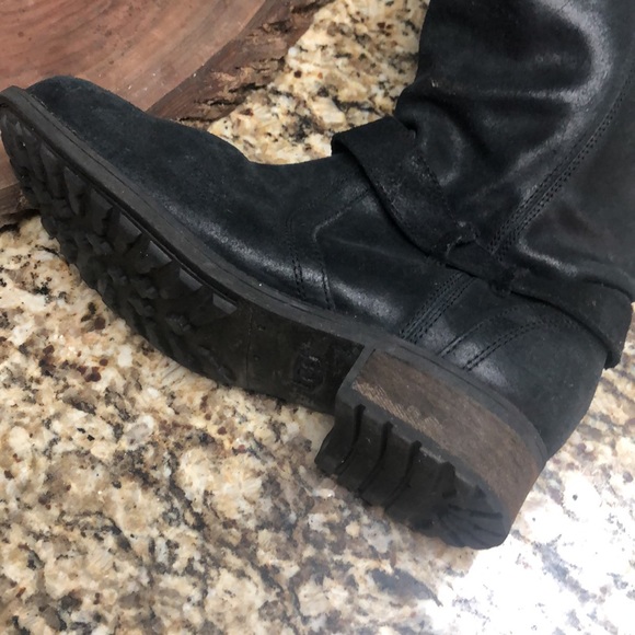 Ugg Silva Zip-Up Women’s Leather Boots - Picture 3 of 7